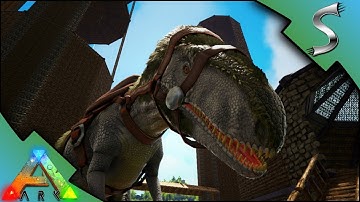 MEGALOSAURUS TAMING! CHITIN CAVE ADVENTURE! | Ark: Survival Evolved [S3E27]