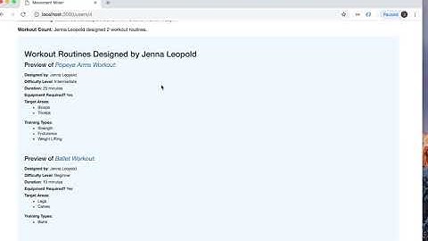 RAILS + JS VIDEO DEMO BY JENNA