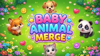 Baby Animal Merge Game Gameplay Android screenshot 2