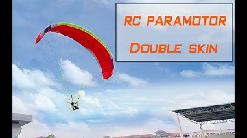 New double skin RC paraglider