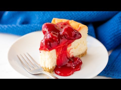 How to Make New York Cheesecake | The Stay At Home Chef