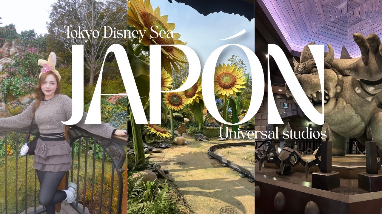 Tokyo Disney Sea & Universal Studios | Vlog 🎢 🏰₊˚⊹♡