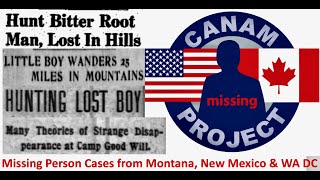 Missing 411- David Paulides Presents Cases from New Mexico, Montana and Washington DC