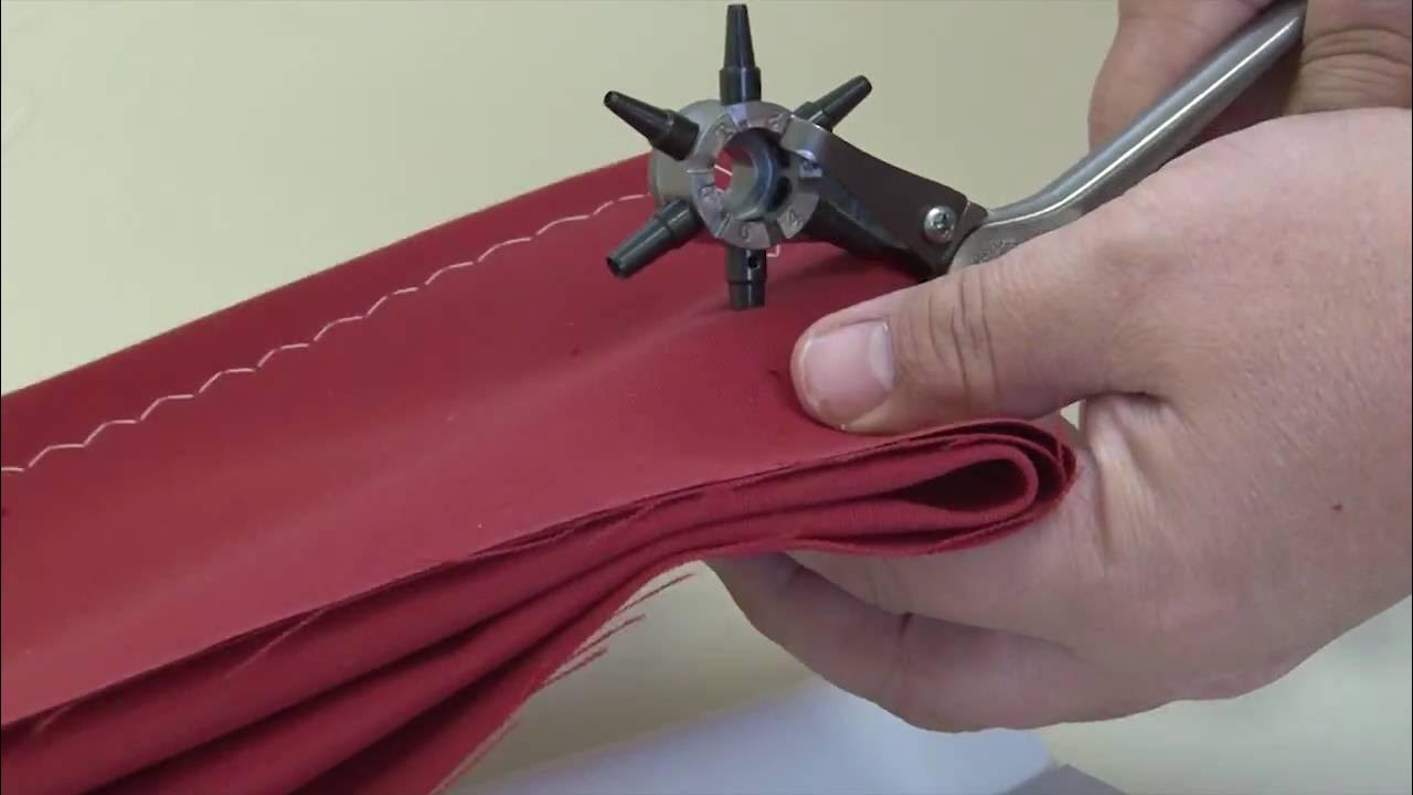 Using A Hand Press Machine to Punch Leather Stitching Holes? 