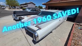 ANOTHER ONE SAVED! #1960cadillac #cadillac #classiccar #barnfind #new #subscribe #youtube 
