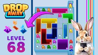 Drop Away Level 68 Solution Walkthrough