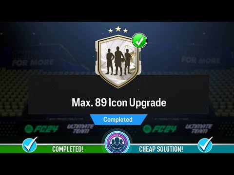 EA FC 24 Max 89 Icon Upgrade SBC: All players you can get