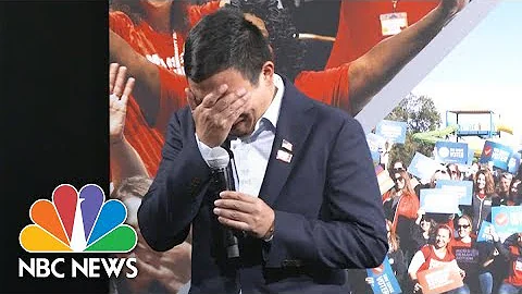 Yang Breaks Down After Mother Tells Of Child Killed By Stray Bullet | NBC News - DayDayNews