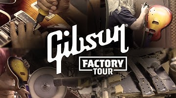Gibson USA Factory Tour — See How they Build a Les Paul!