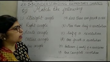 Class 6 Chapter 5 Understanding Elementary Shapes Exercise 5.3 (Q.no.1)