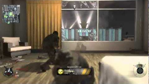 Call of Duty: Black Ops - Hotel Tomahawk Crossmap First Kill