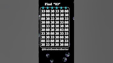 Spot The Numbers Challenge! Go! #shorts