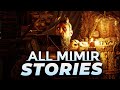 God of war ragnarok all mimir stories  tales  all kratos mimir atreus freya sled  boat stories