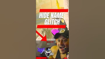 ★*GLITCH* HOW TO HIDE YOUR NAME FROM KILL CAM *Secret* it