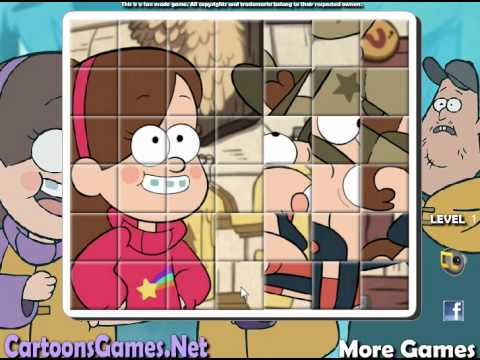 Gravity Falls Spin Puzzle (Гравити Фолз пазлы) - прохождение игры