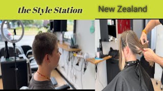 Hair Transformation / Amazing hair cut @StationtheStyle #newzealand 4