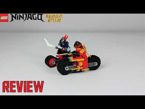 LEGO Ninjago 71838 Kai's Motorcycle Speed Race REVIEW! - YouTube