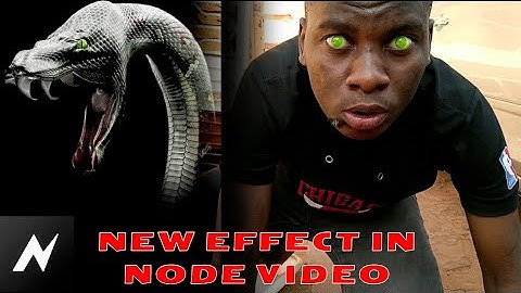 GREEN EYES EFFECT: The Ultimate Node Video Editing Tutorial