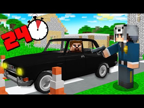 24 SAAT TRAFİK POLİSİ OLDUM - Minecraft