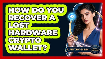 How Do You Recover A Lost Hardware Crypto Wallet?