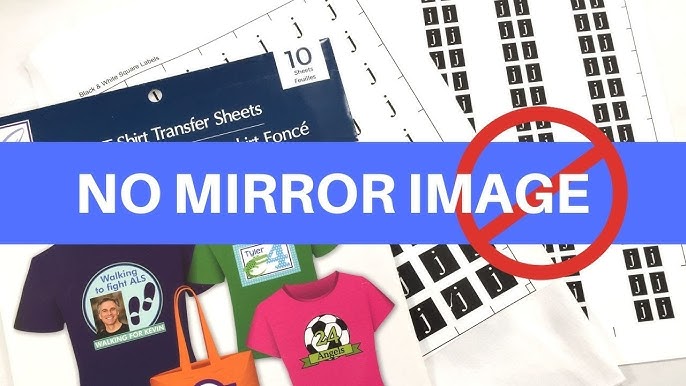 How To Reverse Text For Transfer Paper Printing – PhotoPaperDirect UK