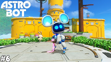 ASTRO BOT Gameplay Walkthrough (PS5) Part 6 - Astro Mouse & Claire Redfield