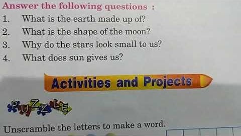 Std 1  EVS  Ch 18  Part 2
