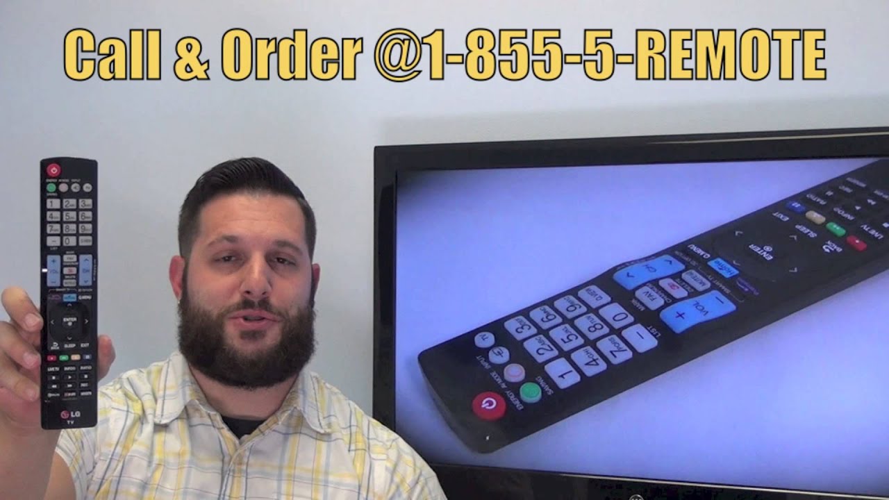 LG AKB74115501 TV Remote Control - www.ReplacementRemotes.com
