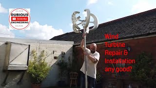 DuB-EnG: Chinese Vevor Wind Turbine Power Generator - How to install, repair and a review is it good