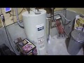 Heating a shop or garage with an electric water heater! Hot water hydronic heat.