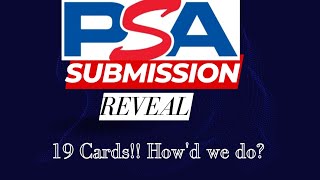 PSA Submission Reveal: 19 Cards, Full Grade Review 19 Card PSA Submission Reveal!!