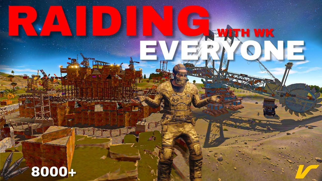 Vital Rust Rockets How WK RAIDED every team with 8000+ ROCKETS (Movie) - Rust | Vital EU ...