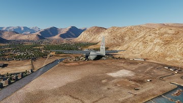 DCS C-130J ILS Approach. (re-recorded)