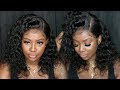 Invisible HD Skin Melt Swiss Lace Deep Part Curly Bob Lace Wig | feat. Wig Encounters