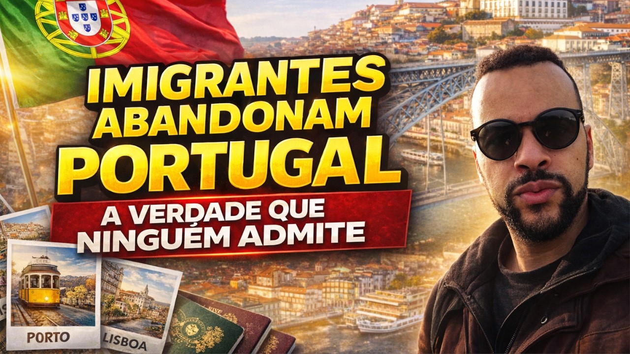 PORQUE BRASILEIROS ESTÃO INDO EMBORA DE PORTUGAL A VERDADE QUE NINGUEM QUER ADMITIR