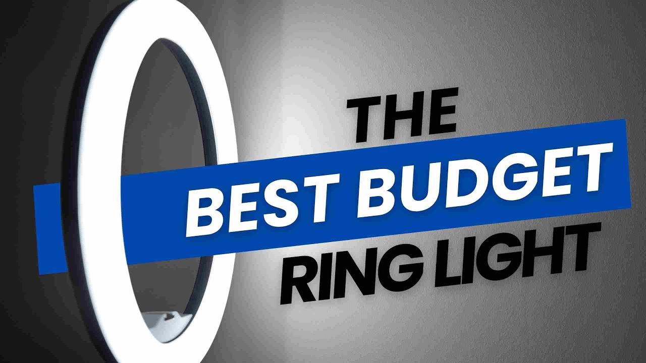 Best Ring Light to Start your Youtube channel with in 2024 - STOON 12" Foldable Ring Light