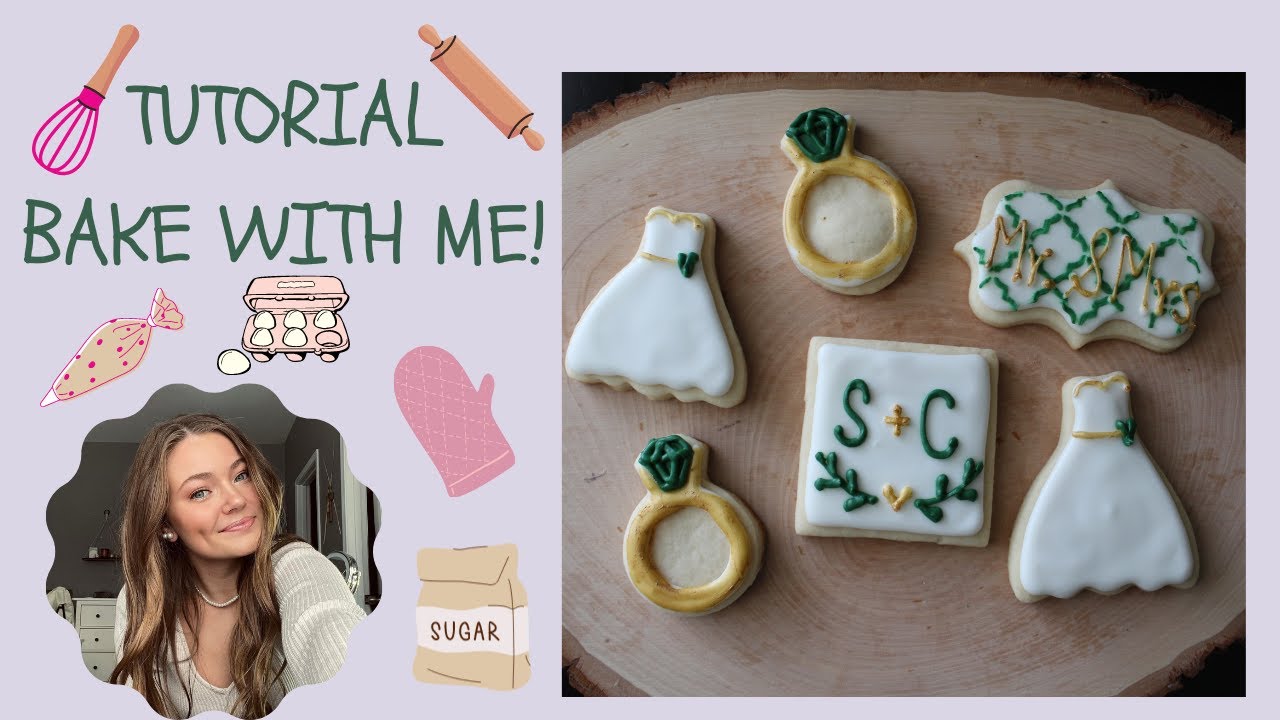 HOW TO MAKE BRIDAL SHOWER COOKIES (TUTORIAL)