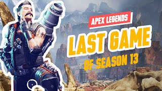 My last game in season 13 #apexlegends #ps5 #apex