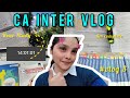 CA Inter Study Vlog | A Day in My Life 📚✨ | 14 Hours Study | Motivation 💪