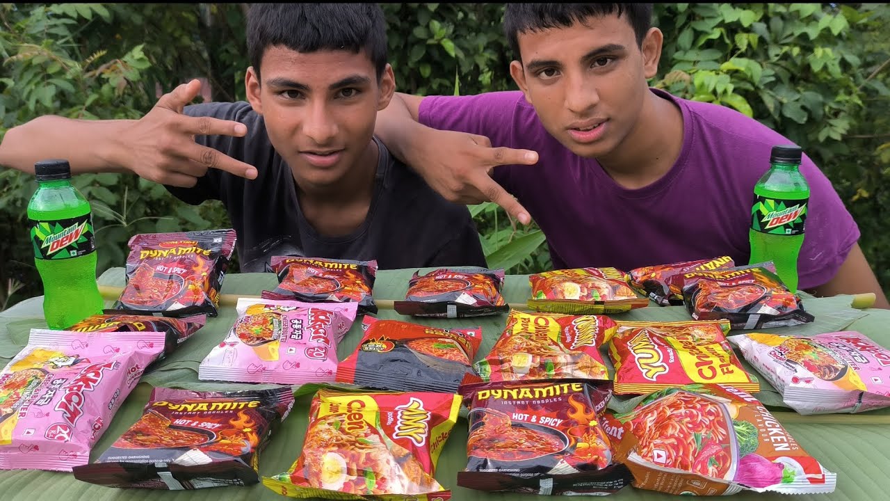 Noodles mukbang leh ang aw 😀