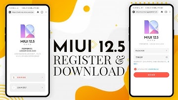 OFFICIAL MIUI 12.5 UPDATE REGISTRATION AND DOWNLOAD 🔥