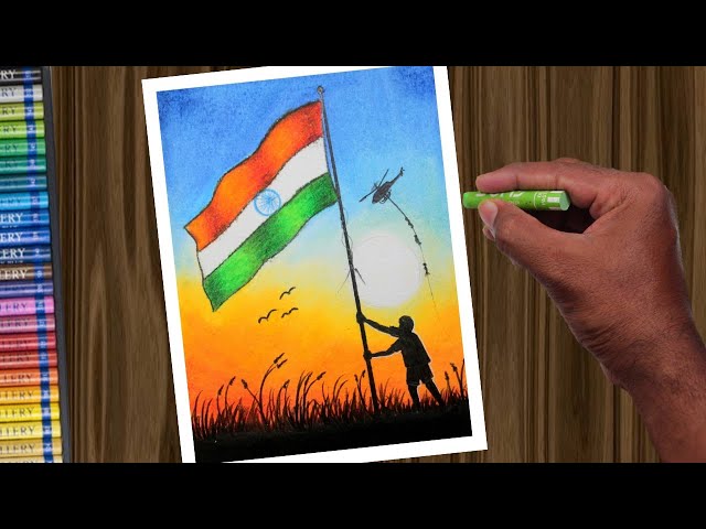 How to draw 15 August drawing - video Dailymotion