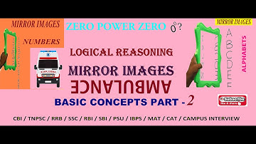 MIRROR IMAGES LOGICAL REASONING BASIC CONCEPTS PART   2