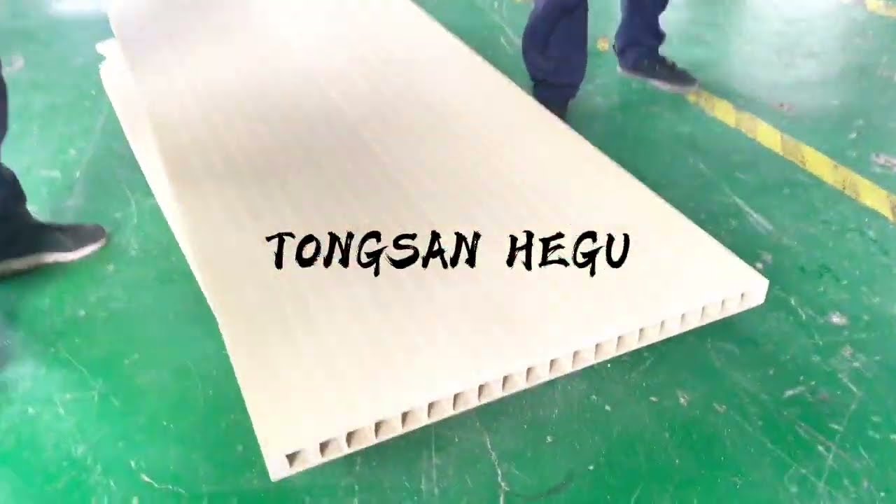 PVC WPC Door Panel Board Production Machine for Romania Customer