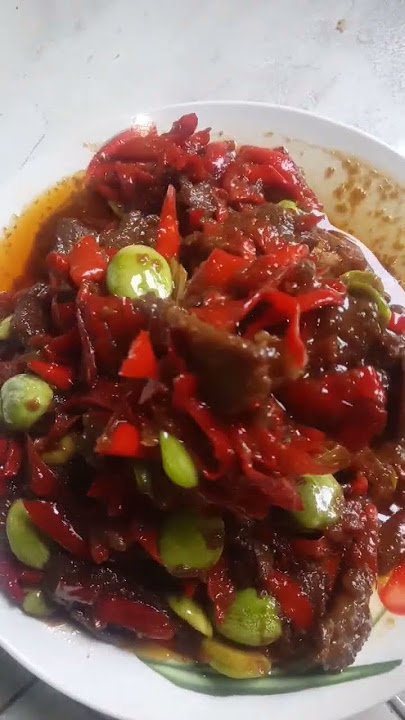 Sambel goreng sega jamblang cirebon