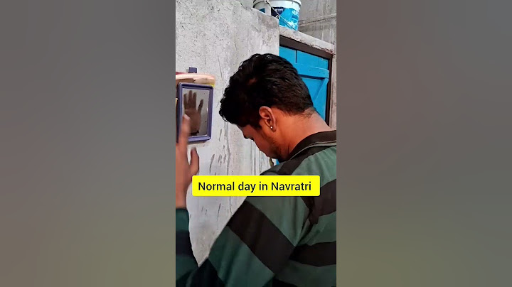 Normal days in navratri 🫶