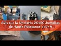 Avis sur la UncleHu 20x50 Jumelles de Haute Puissance pour Adultes, Enfants, Compact, étanche avec F