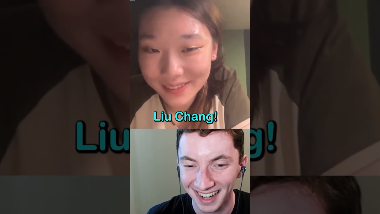 Her Expression Changed When I Spoke Chinese😂