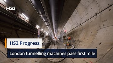 HS2 tunnelling in the capital passes the first MILEstone