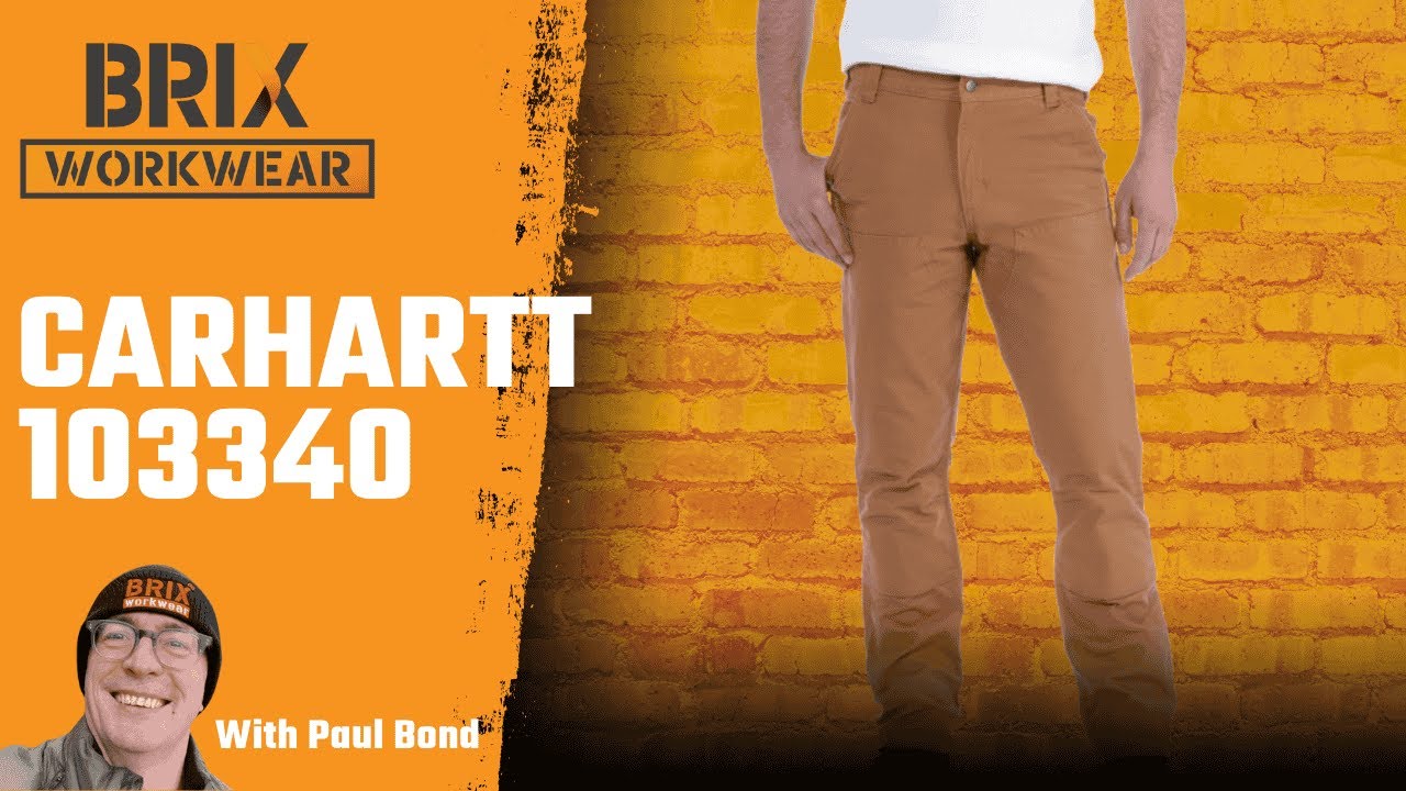 Tough Gear for Tough Jobs – Carhartt 103340 Work Trousers - YouTube